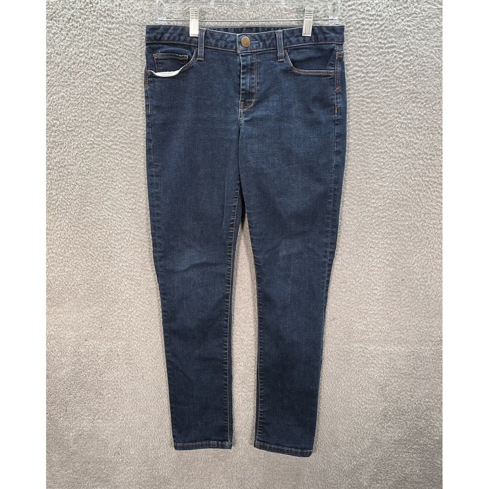 Banana‎ Republic Jeans Womens 28 Petite Blue Denim Skinny Stretch Preppy Casual